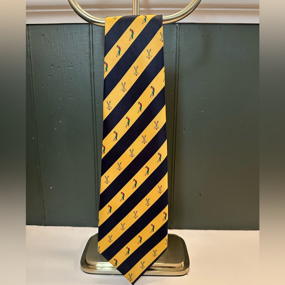 Rene Chagal Golf Tie